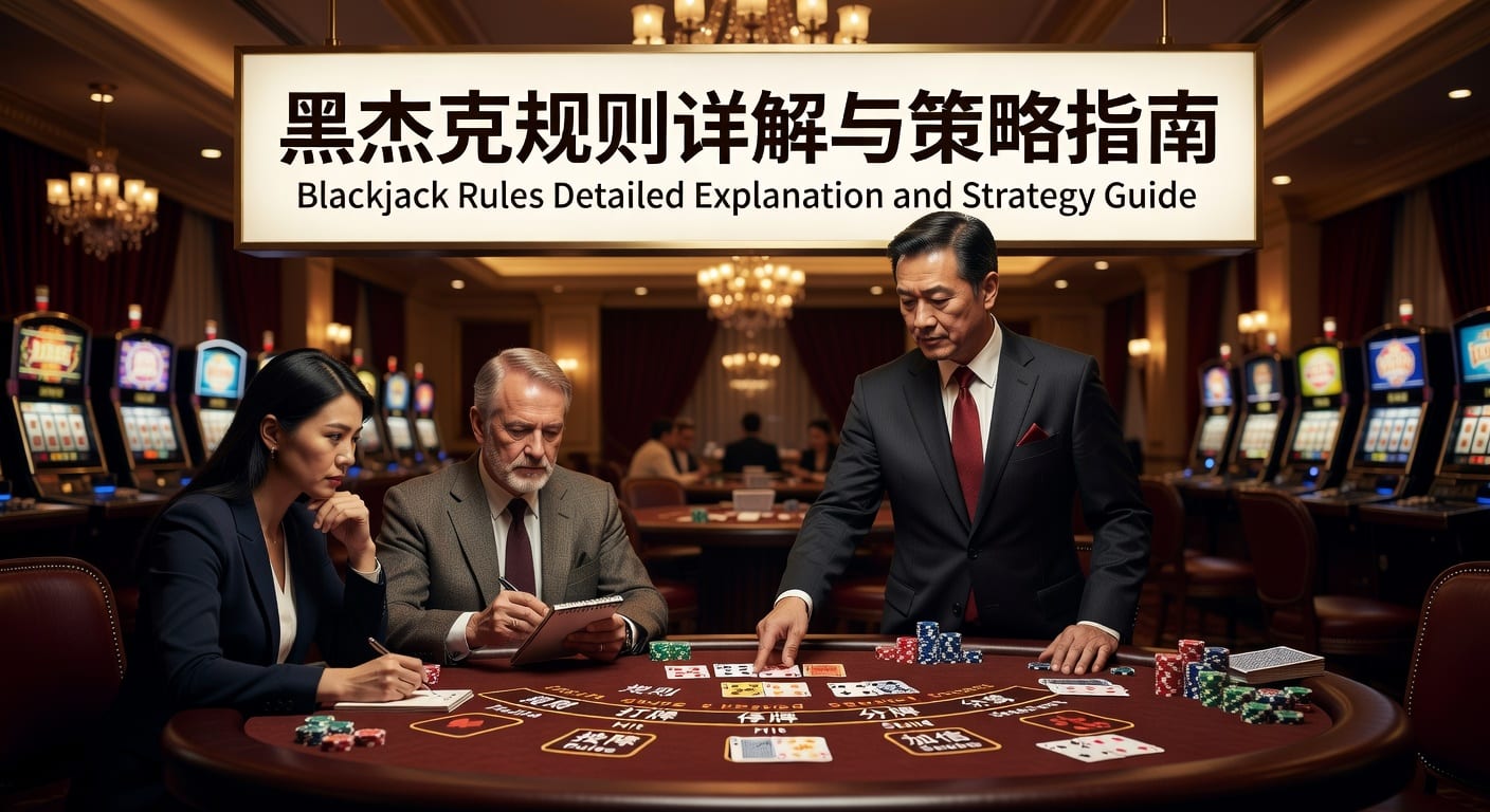 二十一点 blackjack 规则与基础策略指南