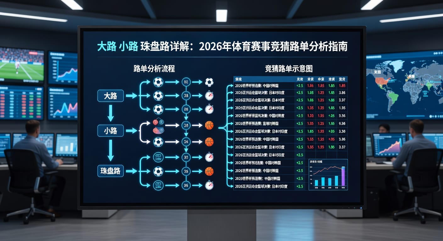 大路 小路 珠盘路：盘口与路径判断