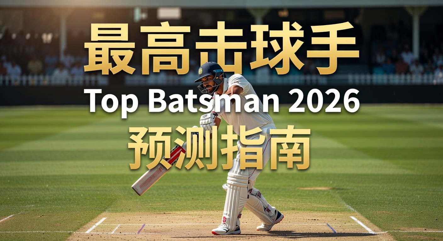 2026年最高击球手 Top Batsman 赛前分析｜皇冠HG58体育