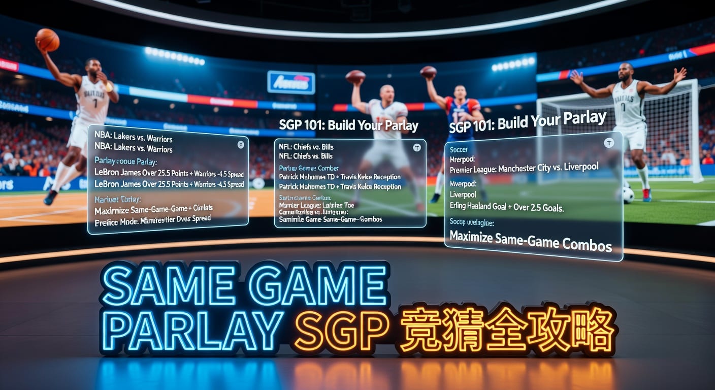 same game parlay SGP：投注技巧与风险解析2026年