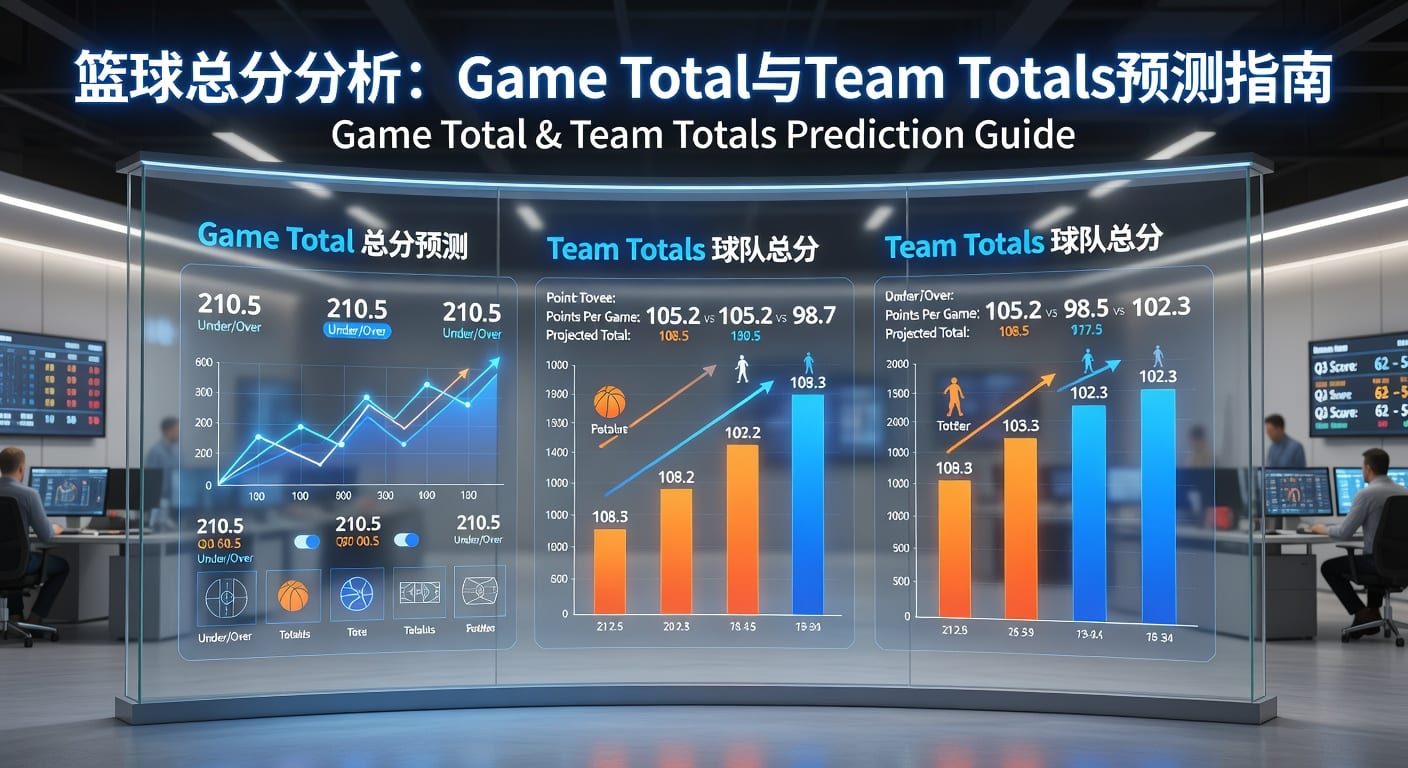 篮球总分 game total team totals 赛前判断与实战拆解