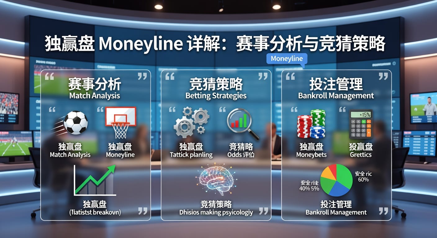 独赢盘 moneyline 实战解读与投注技巧｜22top下载