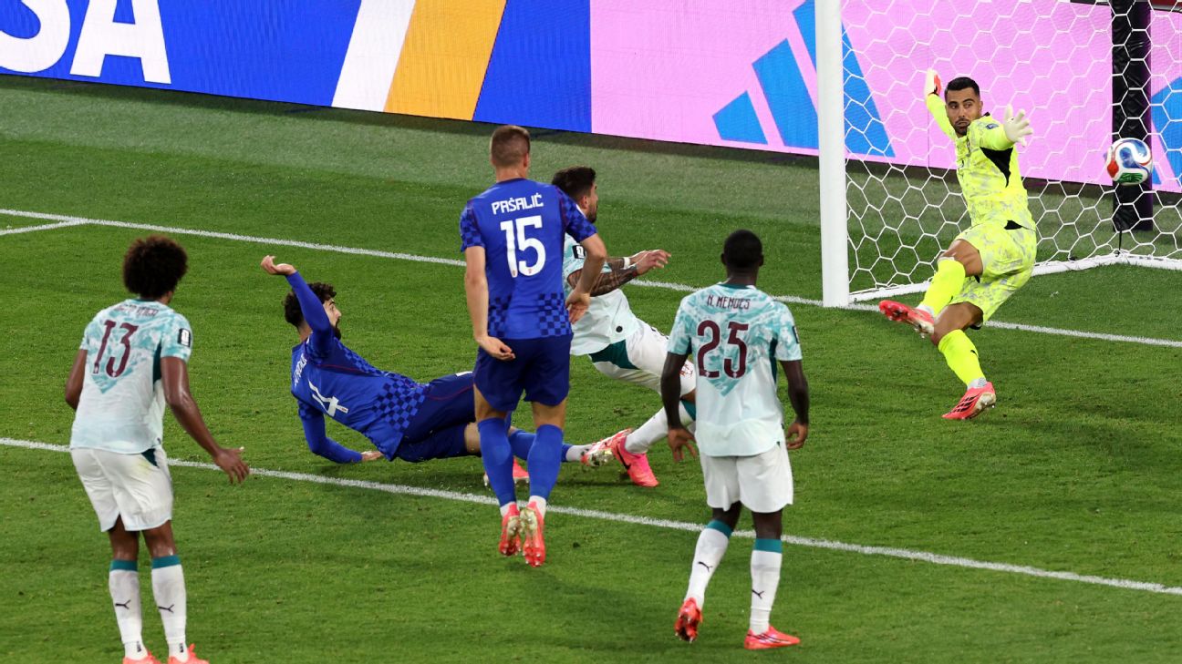 FIFA确认：世界杯用球芯片正确判掉克罗地亚扳平球